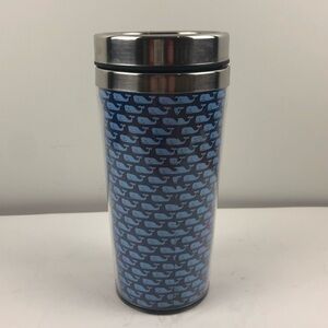 Vineyard Vines Whale Logo Coffee Tumbler